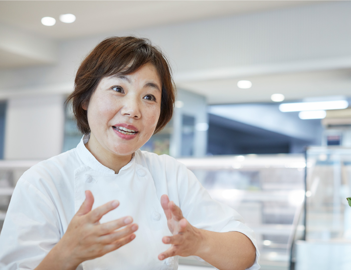  早瀬さんのもとで実績を積んだ明山計子さん。〈RF1〉のDNAを次代につなぎます